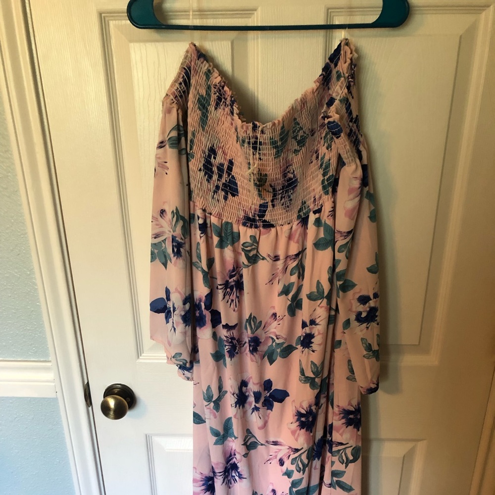 Pinkblush maxi maternity dress